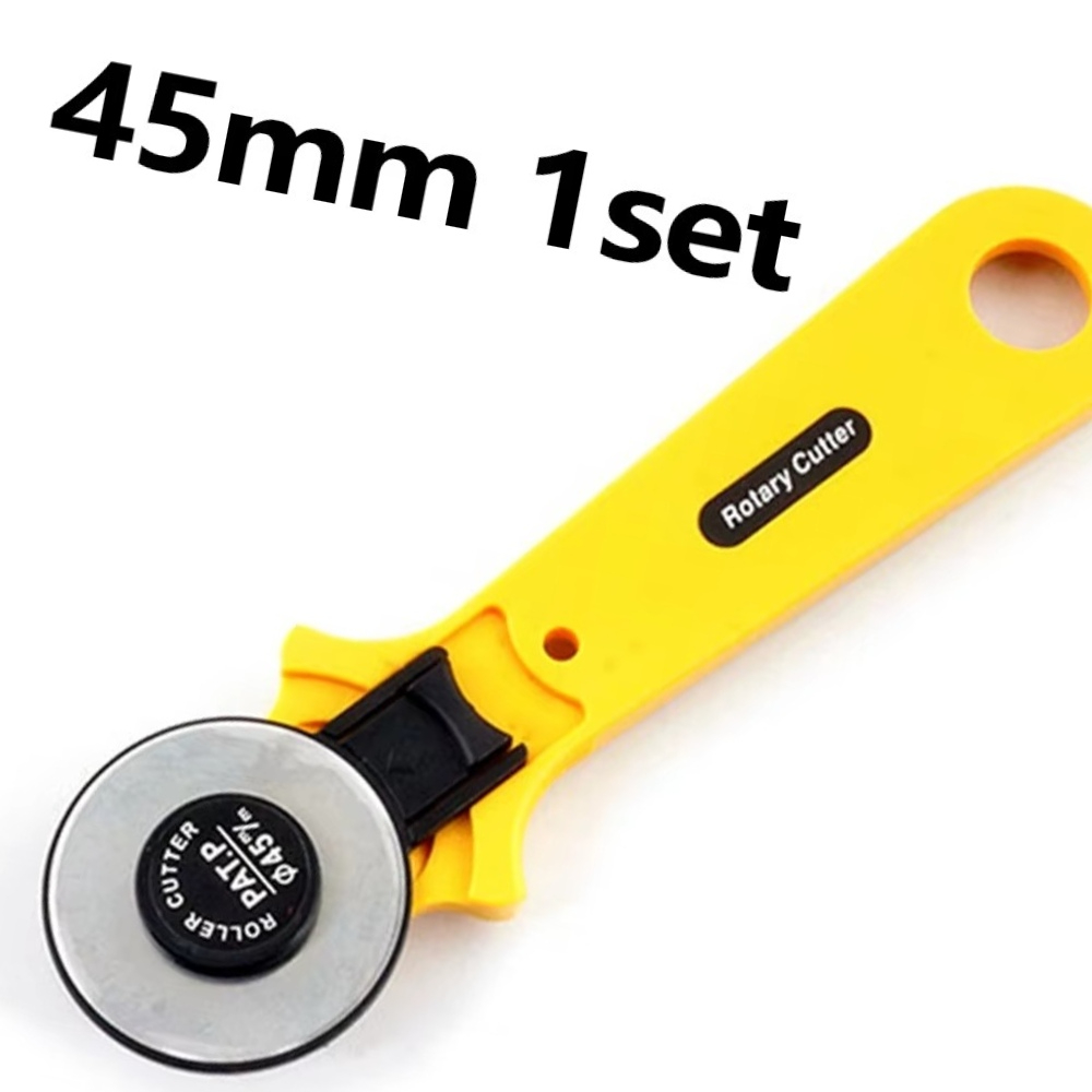 Rotary Cutter For Fabric 45Mm - มีดตัดแบบหมุน 45 มม. ใบมีดวงกลม ลูกกลิ้งตัดผ้า ใบมีดกลม