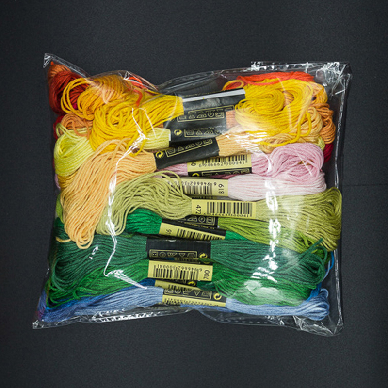 Cotton Embroidery Thread Skeins - ชุดไหมปักผ้าฝ้ายหลากสี C 24/100/50 พร้อมด้ายเย็บผ้า ไหมปักลาย ไหมปักครอสติช