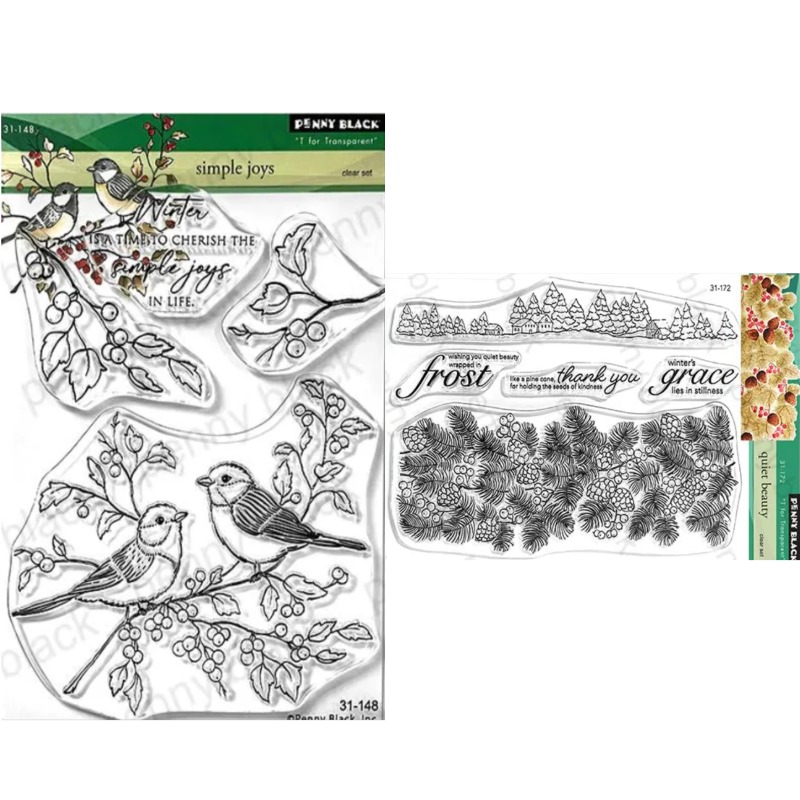 แสตมป์ซิลิโคนใส Quiet Beauty ส - Clear Silicone Stamps For Card Making บทวิจารณ์และราคา