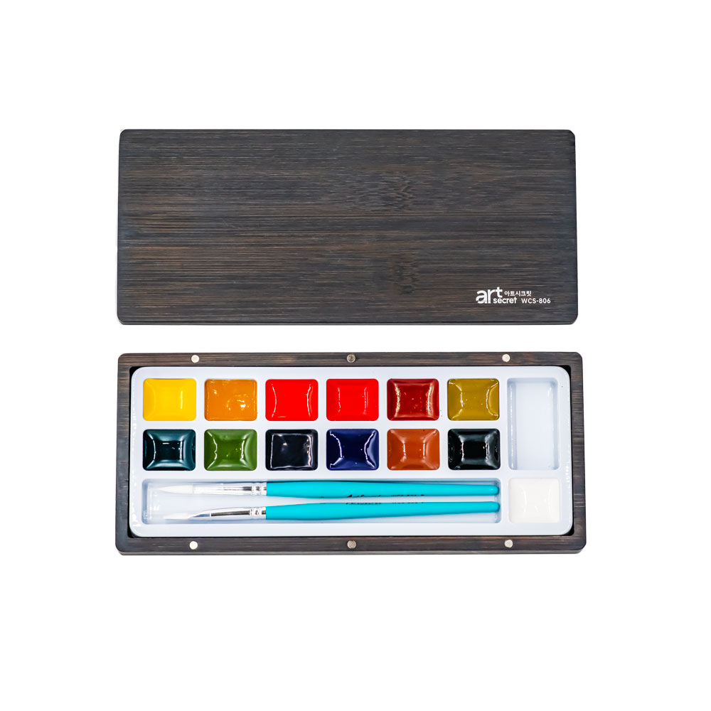 ArtSecret 13 Solid สีน้ํา Pale - Watercolor Paint Set Solid Pigment บทวิจารณ์และราคา