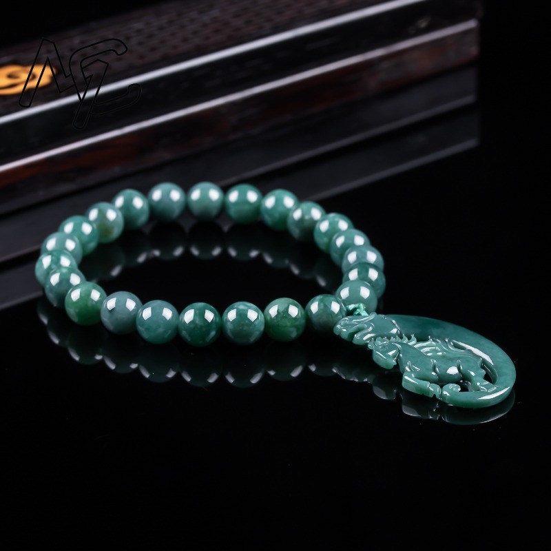 สร้อยข้อมือถักมือจากหยกธรรมชาต - Beading บทวิจารณ์และราคา