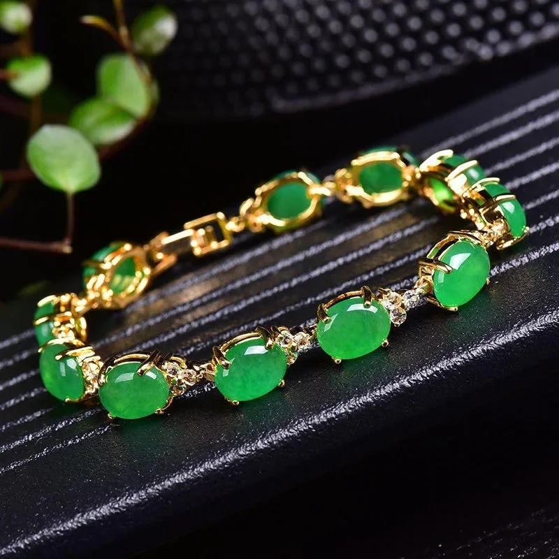 หยกสีเขียวธรรมชาติ Agate LOVE  - Beading บทวิจารณ์และราคา