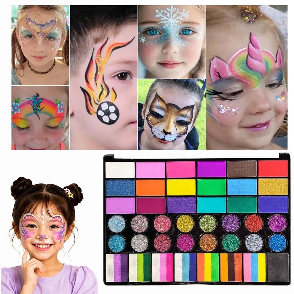ชุดสีน้ำ 42 สี สีสดใส ชุดสีน้ำ - Watercolor Paint Set Solid Pigment บทวิจารณ์และราคา