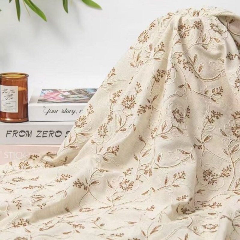 ผ้าลูกไม้ปักลายบนผ้าทูลล์ ผ้าล - Sewing บทวิจารณ์และราคา