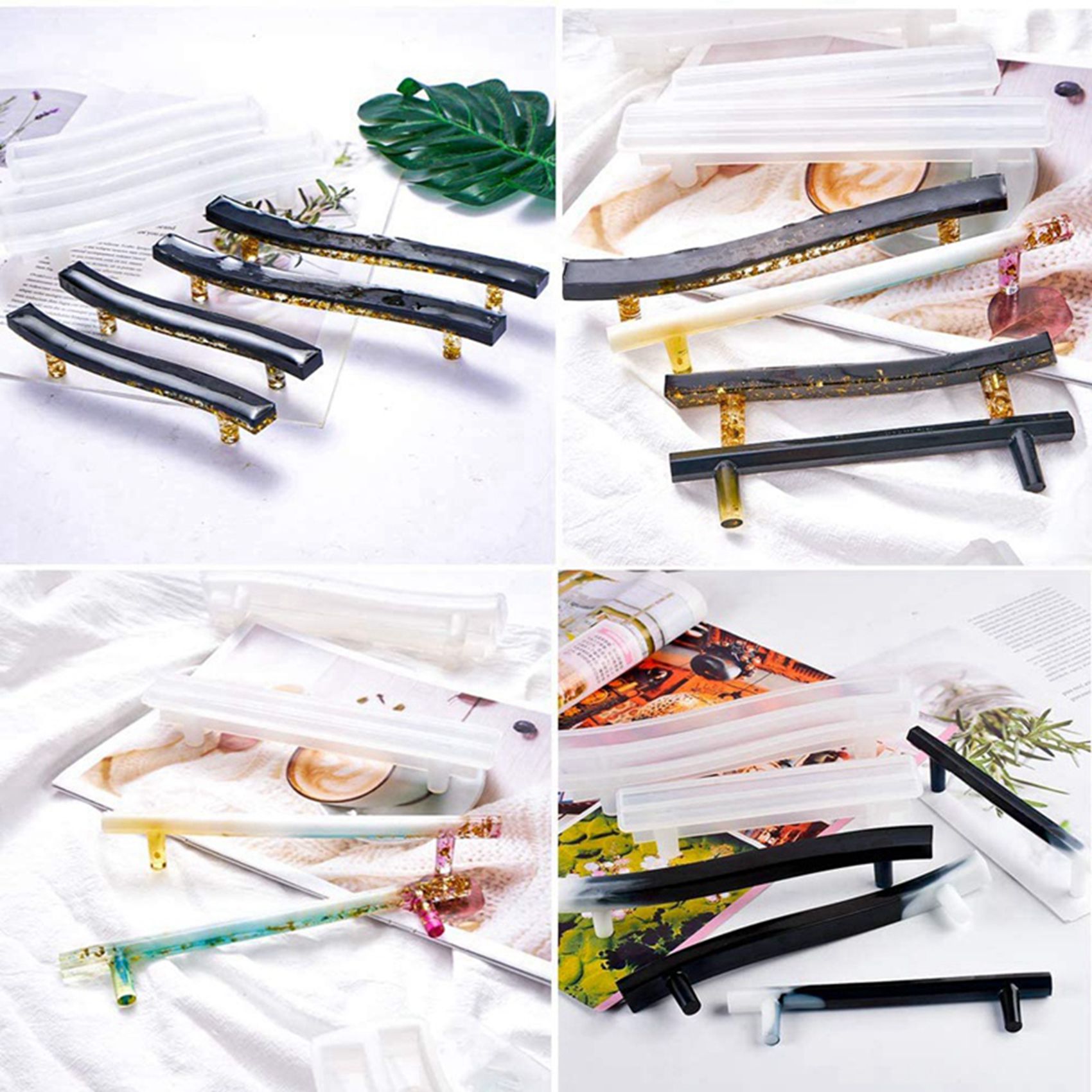AA81-8 ชุดแม่พิมพ์เรซินสำหรับท - Silicone Epoxy Resin Molds Set บทวิจารณ์และราคา