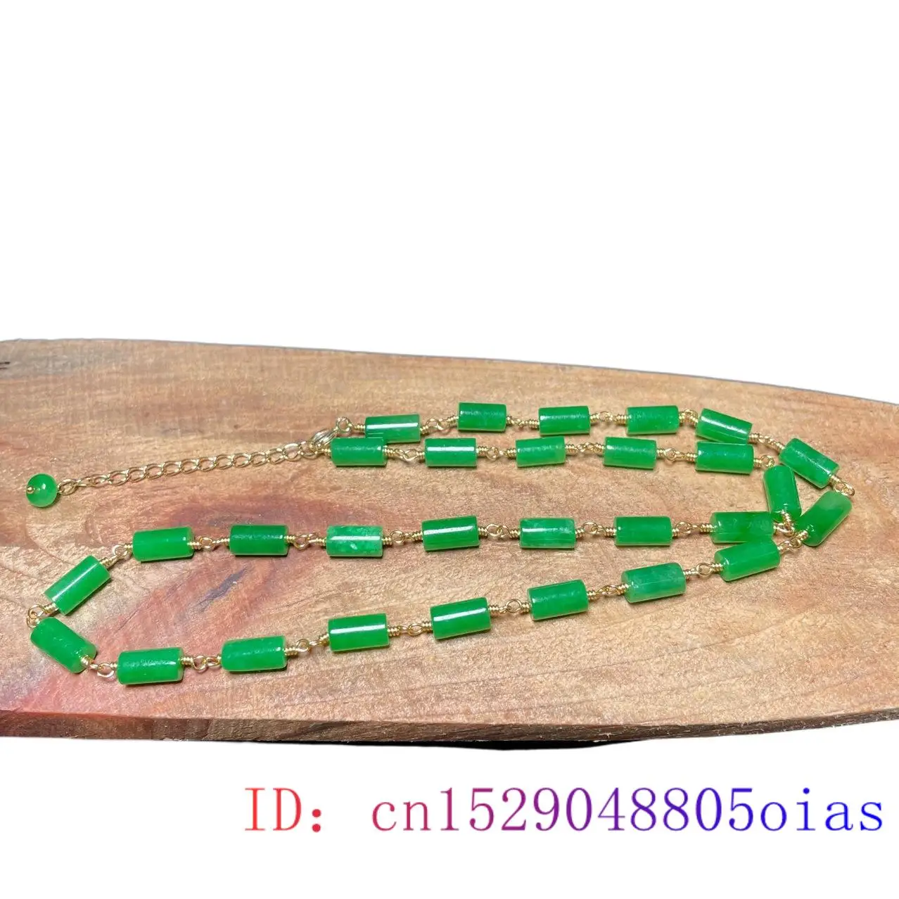 สร้อยคอหยกเขียวประดับลูกปัดสไต - Beading บทวิจารณ์และราคา