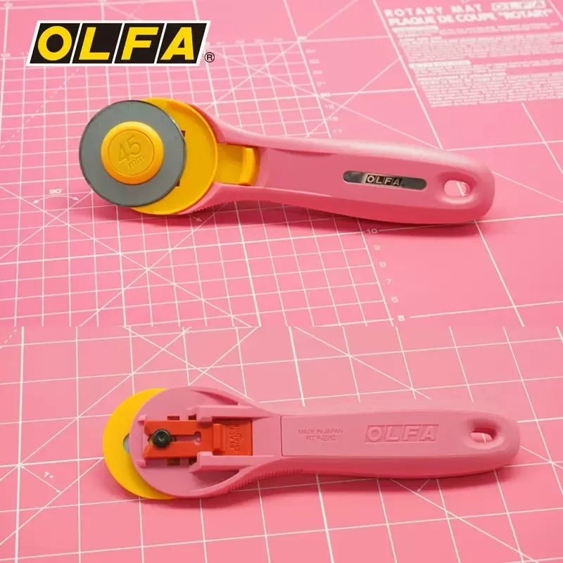 Olfa RTY-2 /c 45มิลลิเมตรโรตาร - Rotary Cutter For Fabric 45Mm บทวิจารณ์และราคา