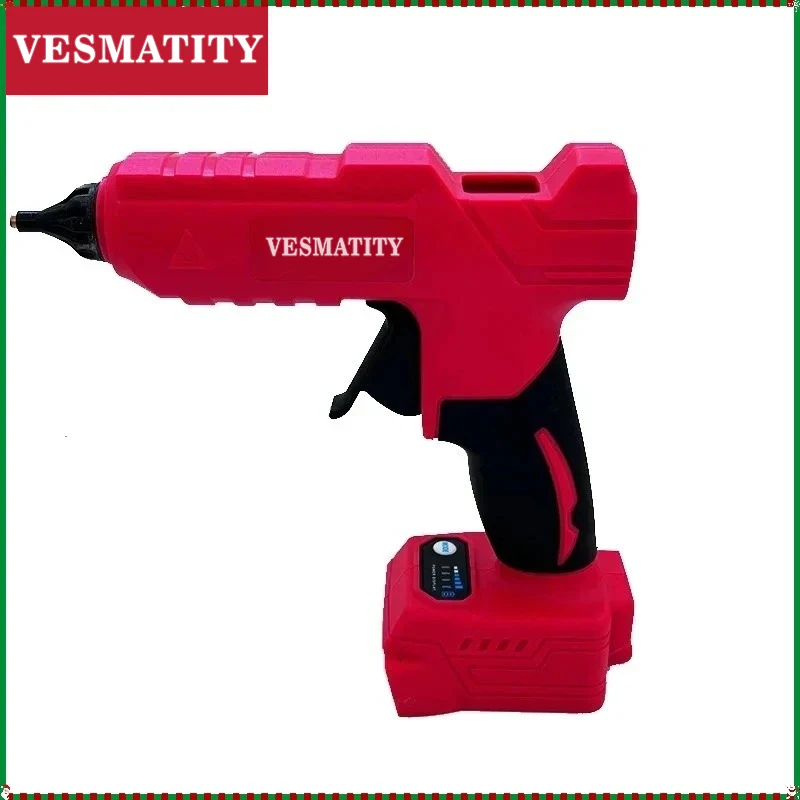 ปืนกาวร้อนไฟฟ้าไร้สาย VESMATIT - Hot Melt Glue Gun Cordless บทวิจารณ์และราคา