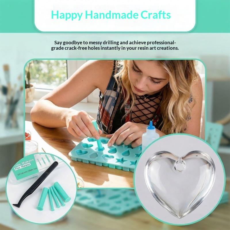 ชุดเครื่องมือเจาะรูเรซิน 7 ขนา - Silicone Epoxy Resin Molds Set บทวิจารณ์และราคา