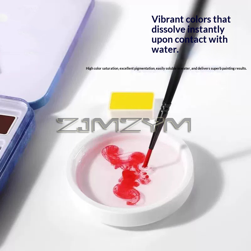 ชุดสีน้ำแบบแท่ง สีน้ำคุณภาพระด - Watercolor Paint Set Solid Pigment บทวิจารณ์และราคา