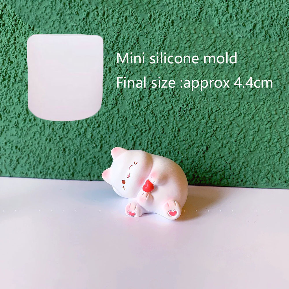 ชุดแม่พิมพ์ซิลิโคนรูปแมว 3 มิต - Silicone Epoxy Resin Molds Set บทวิจารณ์และราคา