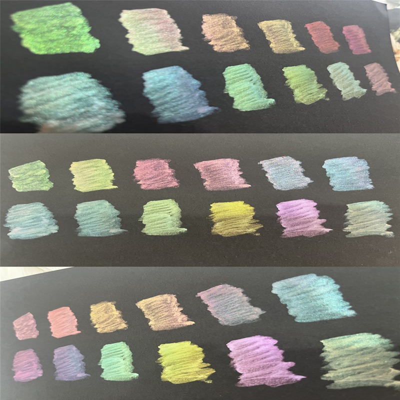 สีน้ำแบบแข็ง Chameleon สีน้ำมุ - Watercolor Paint Set Solid Pigment บทวิจารณ์และราคา