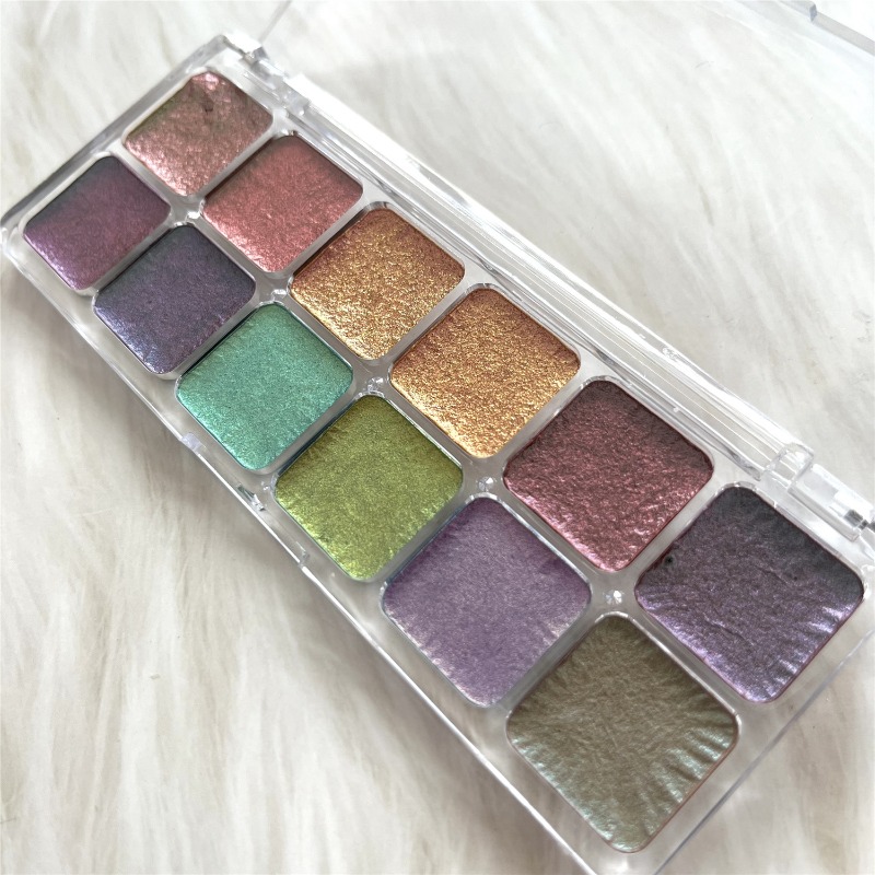 สีน้ำแบบแข็ง Chameleon สีน้ำมุ - Watercolor Paint Set Solid Pigment บทวิจารณ์และราคา
