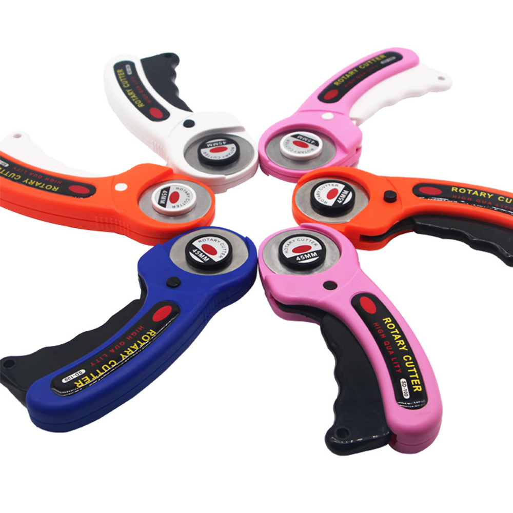 คัตเตอร์โรตารี่หัตถกรรมเครื่อง - Rotary Cutter For Fabric 45Mm บทวิจารณ์และราคา