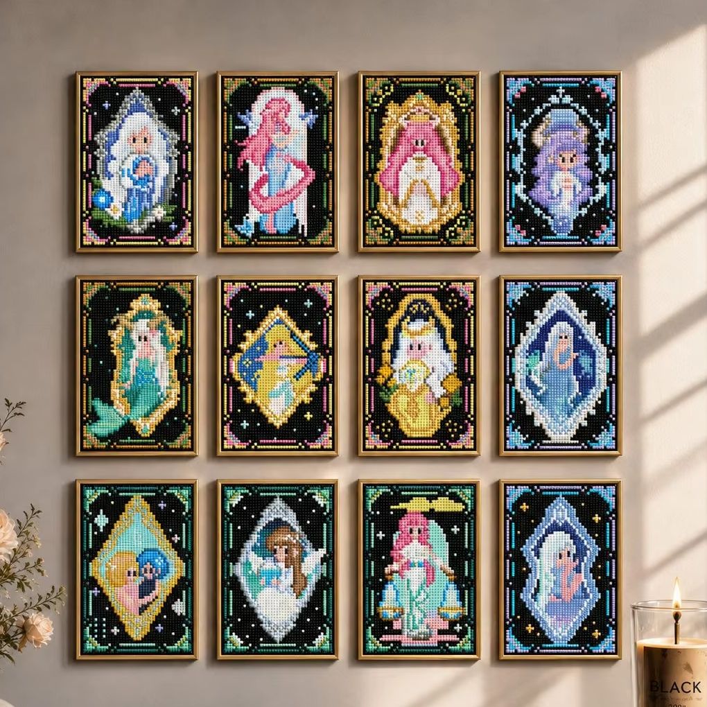 ชุดงานศิลปะเพชร 5D DIY MINIGEM - 5D Diamond Painting Kit Full Drill บทวิจารณ์และราคา